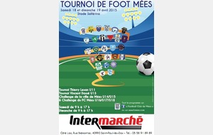 6ème Tournoi du FC MEES : 18 & 19 Avril 2015