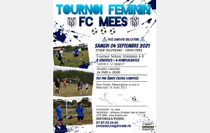 TOURNOI SENIOR FEMININ FC MEES